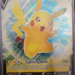 Pikachu V Promo Jumbo Card 