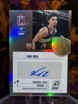 Koby Brea 2025-26 Topps Signature Class - Signature Blend Rookie Holo