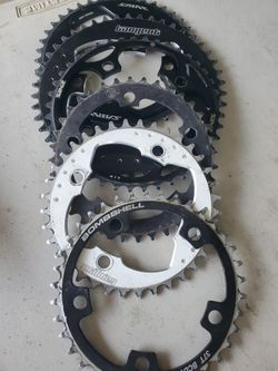 4 Bolt And 5 Bolt BMX Chainrings Sprockets