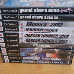 PS2 Playstation 2 GAMES (Price In Description)