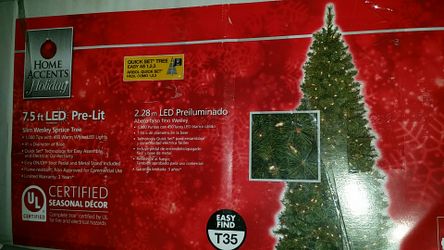 Christmas tree and ornaments