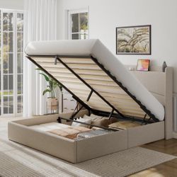 Storage Queen Bed Frame
