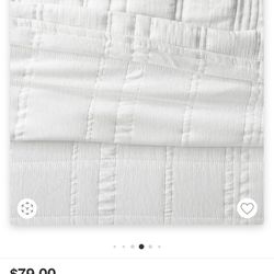 Full/Queen Waffle Matelasse Quilt White - Threshold™ designed with Studio McGee $45