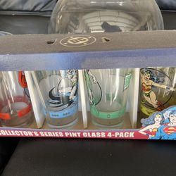 DC And Marvel Collector’s Glasses
