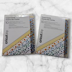 Cricut joy Insert cards - Set Of 2, New - Charmed Sampler