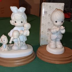 Precious Moments Figurines (2)