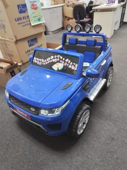 TAMCO 50" Special Blue Toy Car with Remote Control, Music and Video Player