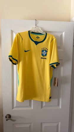Yellow Nike Brazil 2026 Home Soccer Jersey