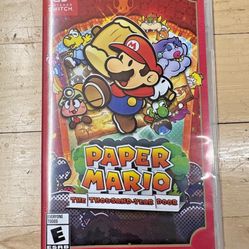 Paper Mario and The Thousand Year Door For Nintendo Switch