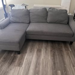 Grey Couch 84x54”