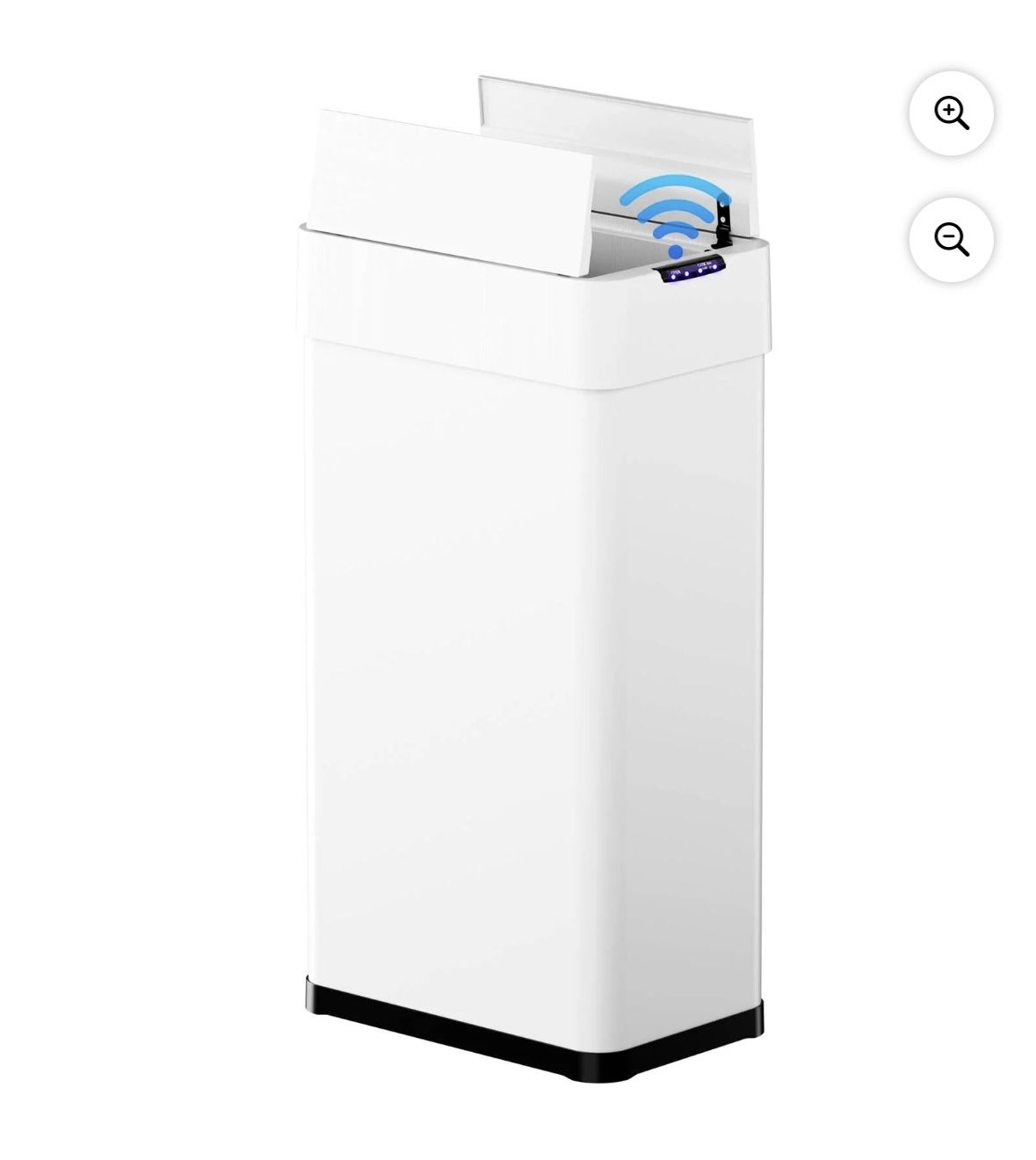 21.1gal./80L Motion Sensor Kitchen Trash Can Wings Open Lid Automatic Garbage Can with Brushe
