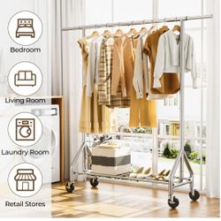 HYSEYY Heavy Duty Clothes Rack 1302 - Brand new 