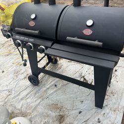 Brand New Gas And Charcoal Grill