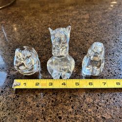 Glass Animal Figures