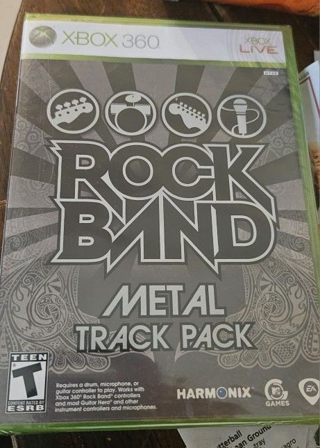 Rock Band Metal Track Pack