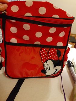 Small mini mouse diaper bag