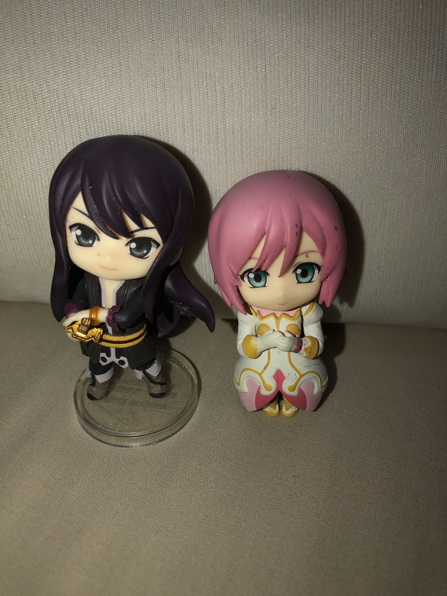 Tales of Vesperia Estellise Sidos Heurassein And Yuri Lowell Nendoroid Figures