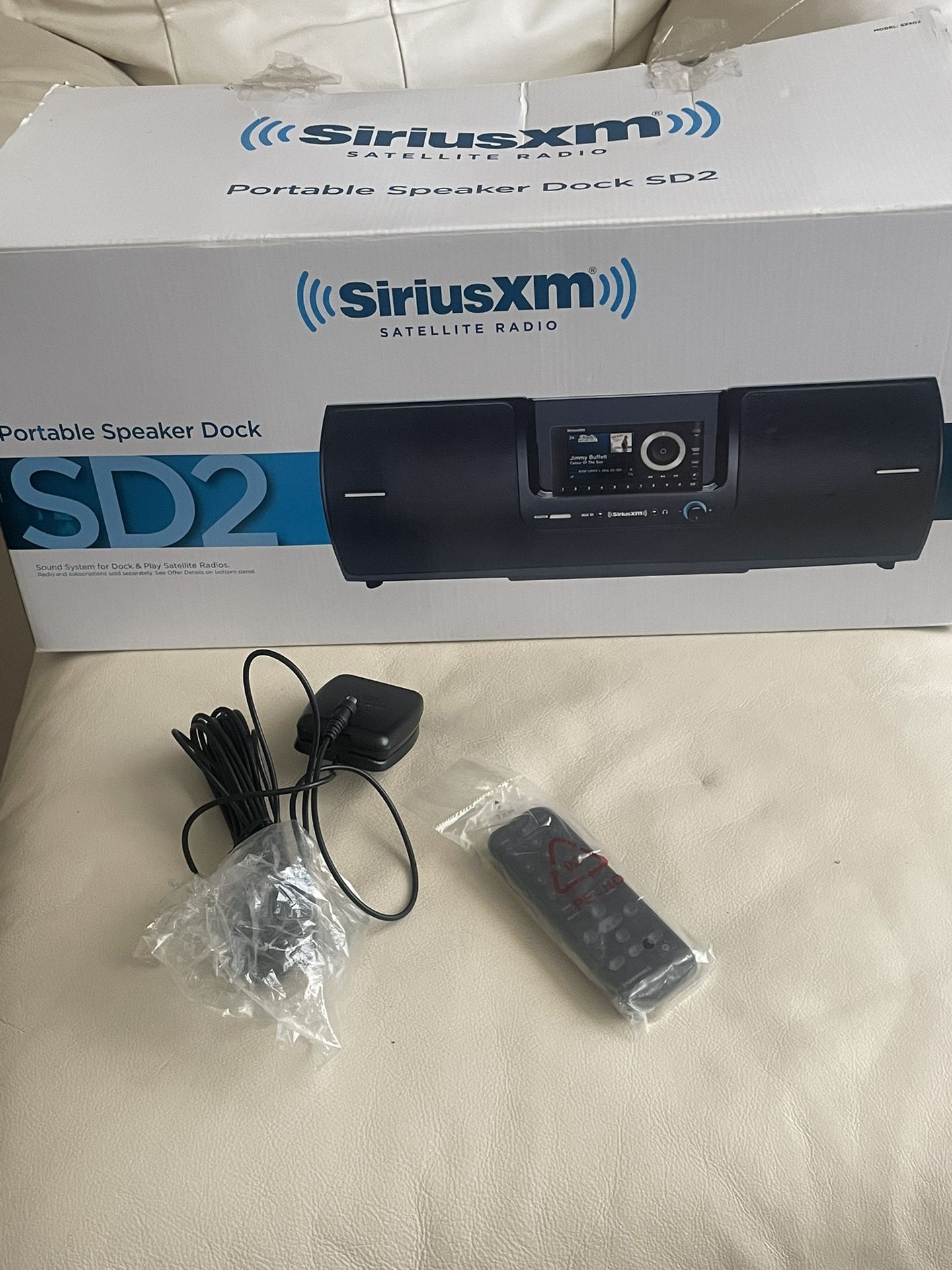 Sirius XM satellite radio Portable Docking Speaker