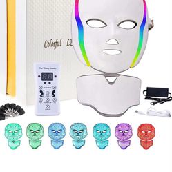 Prolux Led Face Mask, 7 Colors Led Light Mask Beauty Machine