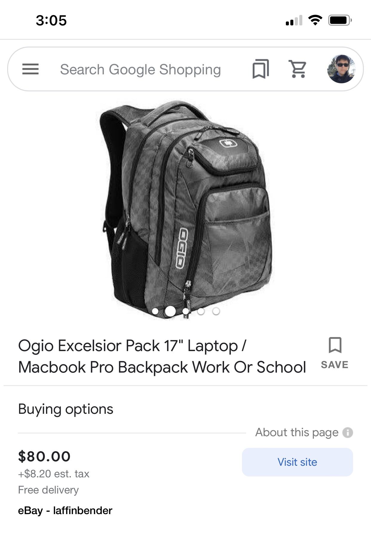 OGIO BACKPACK NEW