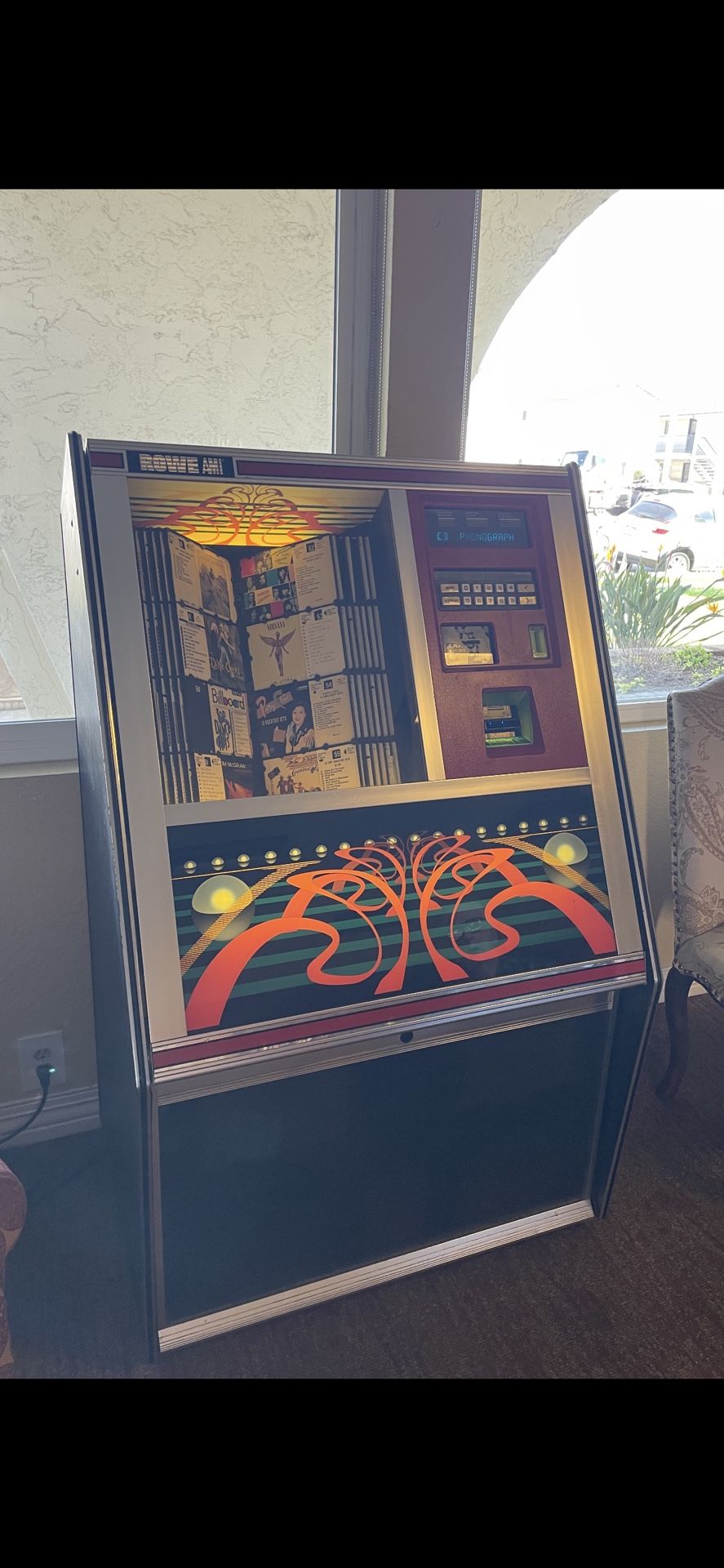 Rowe Jukebox Machine W/ Bill Acceptor