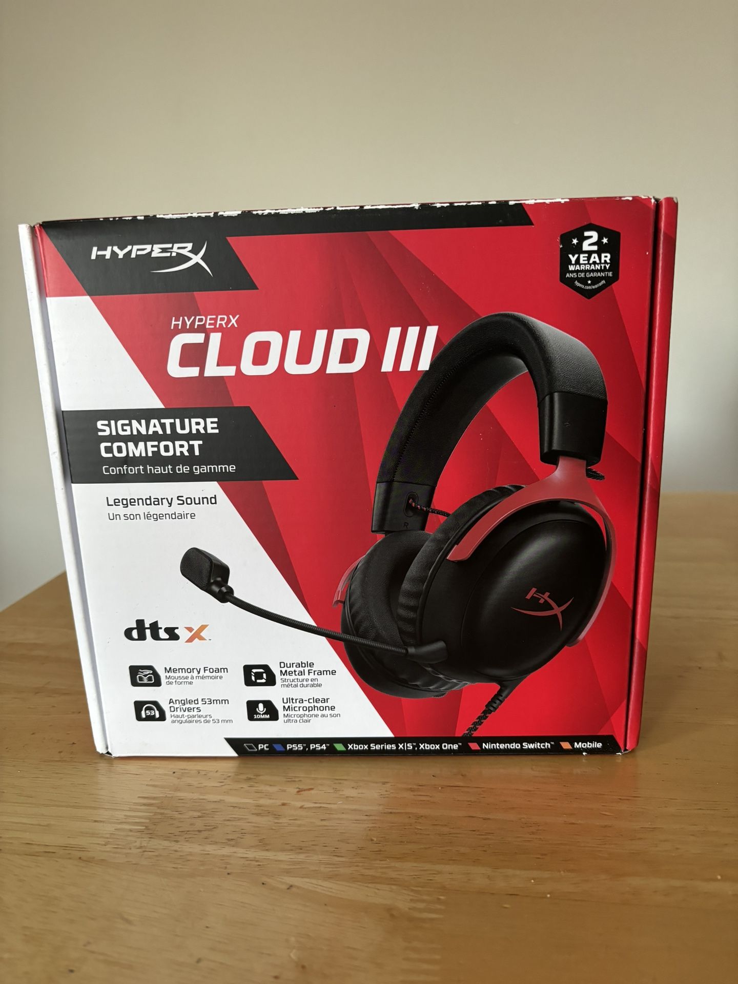 HyperX Cloud lll Gaming Headset