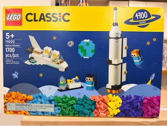 LEGO Classic Space Mission 11022 Building Set; Includes 10 Space Toy Mini Builds in 1 Playset for Ages 5+ (1,700 Pieces)