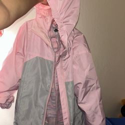 Young Girl Raincoat 