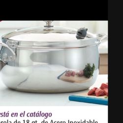 Olla De 18 Qt De Princess House Vida Sana 5 Ply Nueva 