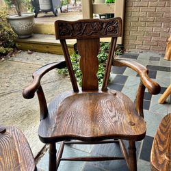 Feudal Oak Chairs 3