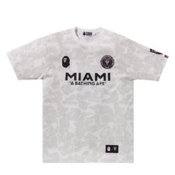 BAPE x Inter Miami CF Camo Tee