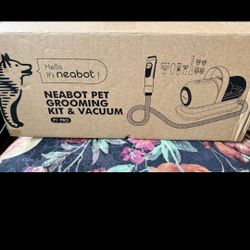  Neabot Pet Grooming Kit And Vaccuum New