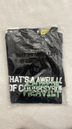 Black Graphic T-Shirt Sealed in Bag
