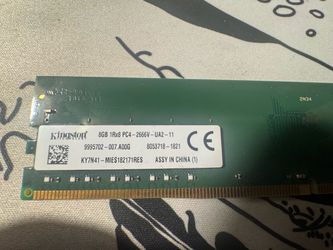 4 sticks each 8gb run 2666mhz = 32 gbs