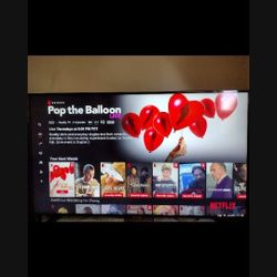 Samsung 50 In 50" Smart TV 4K video, movie Smart connection with blue tooth, WiFi And More