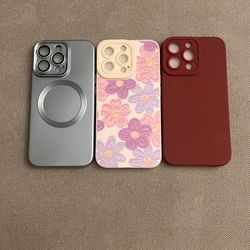 Brand New iPhone 13 Pro Cases - Set of 3