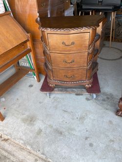 3 drawer with shelves $50