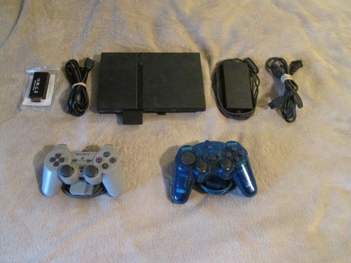 Playstation 2 Ps2 Slim 256Gb 125+Games Hdmi With Accessories
