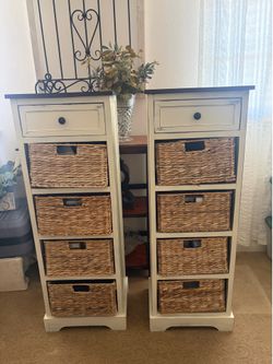 Wood Storage cabinets