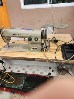Sewing machine commerical