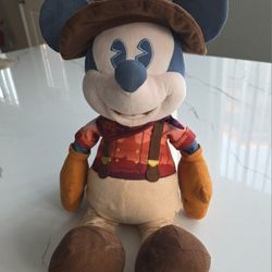 Disney Mickey Mouse The Main Attraction Big Thunder Mountain Railroad 18" Plush  - Limited Release Edition 