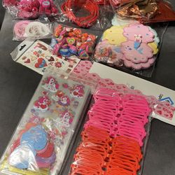 10 packs of valentine decorations and accessories 