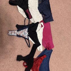 Size Small 10 Pairs Panty Thong Underwear Clothing Bundle 