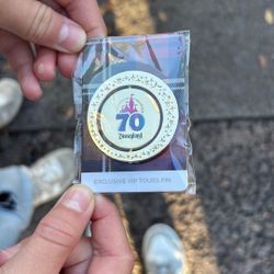 Disneyland Vip Exclusive Tour Pin