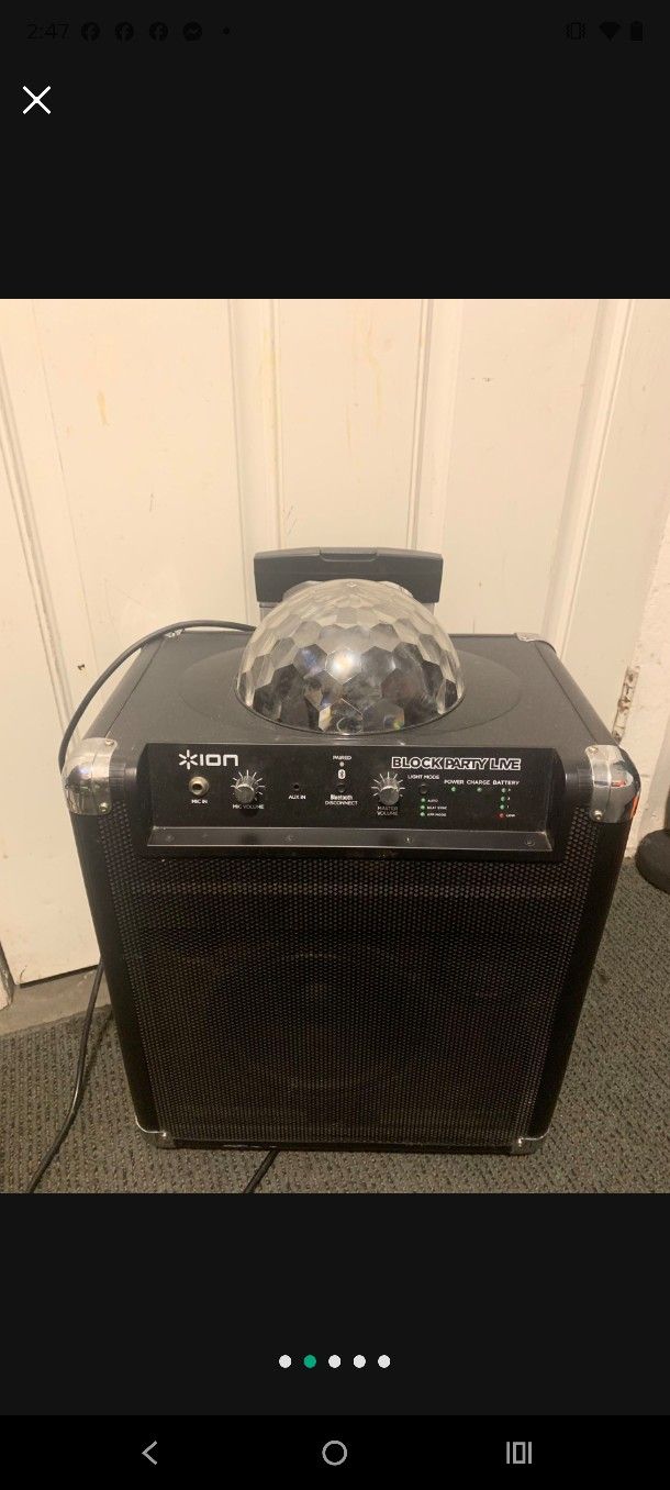 ION Audio 1-Speaker 50-Watt Portable Speaker
