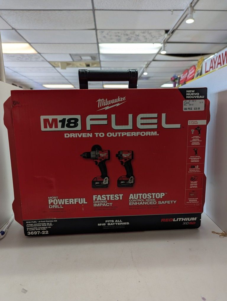 Milwaukee Fuel Drill Set