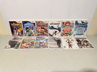 Fun Nintendo Wii Games $10 Each 