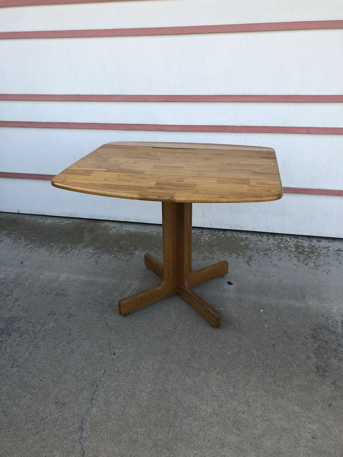 Small Golden Oak Table