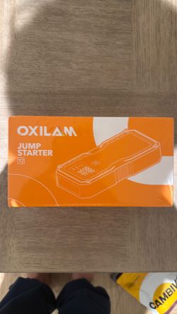 OXILAM 12V Car Jump Starter – Brand New