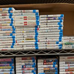 Nintendo DS And 3ds Games